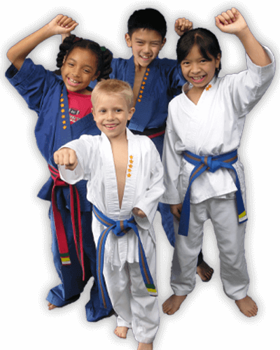 Martial Arts Summer Camp for Kids in Springfield VA - Happy Group of Kids Banner Summer Camp Page
